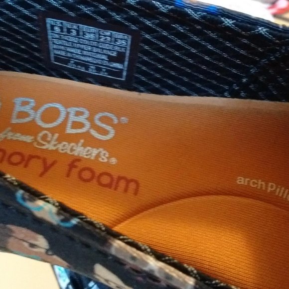 BOBS by Skechers Ladies Plush Pup Smart Casual Slip-On Flats Size 36 EU, 6 US - Picture 5 of 7